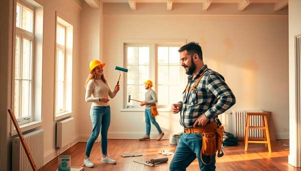 Этапы ремонта квартир