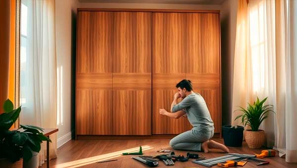 Как самостоятельно сделать шкаф-купе